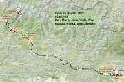 01 - mapa cesty - Nepal 